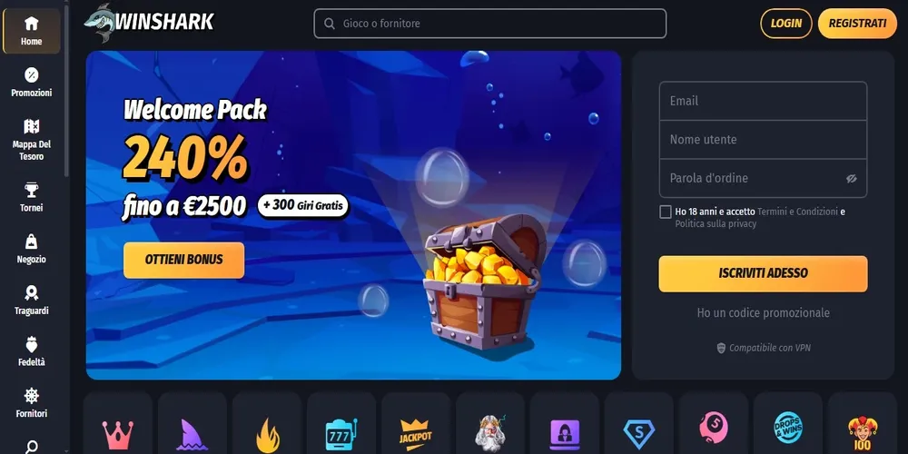 WinShark Casino